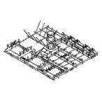  Rinnai 098-9630000 внизу корзина посудомоечная машина с сушкой для оригинальная деталь 
