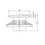 TOTO WN87150 кнопка туалетный столик * осушение . вокруг 
