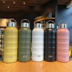 水筒 1リットル ステンレスボトル 保冷 保温 真空 広口 キャンプ スポーツボトル ドリンクボトル 1L 360ml/750ml /1000ml