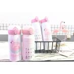 保温水筒 ステンレスボトル カップ 直飲み ワンタッチ おしゃれ 500ml 350ml 可愛い 旅行 アウトドア 通勤 人気 プレゼント マグボトル 保冷 軽量 コップ付