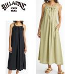 ビラボン ロングワンピース キャミワンピ シャーリングワンピース 速乾 POLY SHIRRING ONEPIECE DRESS BG01C352