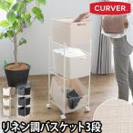 juteバスケットワゴン 3段  CURVER カーバー