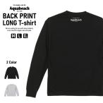  задний принт длинный футболка рыбалка Logo 6.2 унция Aquabeach205 манжеты ребра specification мужской женский унисекс длинный рукав Aquabeach