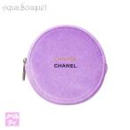 ノベルティ ポーチ シャネル チャンス ベロア ラウンド ポーチ パープル CHANEL CHANCE VELOUR ROUND POUCH[8vt]