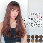 ウィッグ 女性 ロング カール レデ