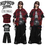 HIPHOP костюм тренировка надеты красный безрукавка в клетку Kids танцевальный костюм чёрный футболка брюки Dance постановка одежда симпатичный stage Kids танцевальный костюм девочка мужчина 
