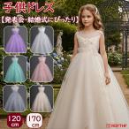 子供ドレス キッズドレス レース 刺繍 チュールドレス 令嬢風 プリンセスドレス 女の子用 パーティードレス ノースリーブ リボン ワンピース