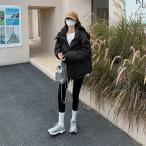  пуховик женский обратная сторона боа Корея мода осень-зима длинный рукав с хлопком пальто пуховик длинное пальто пальто с капюшоном . удален возможность внешний джемпер 