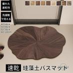 珪藻土バスマット バスマット速乾 洗える バスマット 珪藻土 柔らか 珪藻土マット ソフト 冷たくない 割れない ノンアスベスト 速乾大きいサイズ 速乾 大判