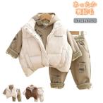  детский выставить осень-зима 3 позиций комплект длинный рукав tops брюки верхняя одежда имеется обратная сторона ворсистый толстый симпатичный мужчина обычно надеты детский сад школа 80cm 90cm 100cm 110cm