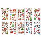 [10 шт. комплект ]X'mas корпус наклейка стикер Рождество украшение корпус краска ta палец на ноге студент party маскарадный костюм костюмированная игра 