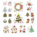  тату-наклейка Рождество Santa Claus наклейка симпатичный костюм снег ... елка солнечный ta стикер татуировка наклейка корпус наклейка маскарадный костюм реквизит 