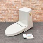 [ б/у товар ] * с дистанционным пультом * INAX туалет биде в одном корпусе бак только [DT-3524] #BUX( жемчуг слоновая кость ) *K0006