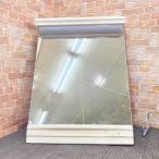 [ б/у товар ] три . Home передняя сторона 1 поверхность зеркало зеркало только умывание туалетный столик косметика зеркало [ ширина 77cm 770mm] рука . шт. * умывание шт. *25I