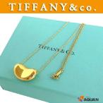 TIFFANY&Co. ティファニー ビーン ネックレス ペンダント 大 750YG K18 イエローゴールド アクセサリー 送料込み