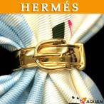 HERMES　エルメス　スカーフリング　ベルトモチーフ　ゴールド  美品