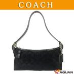 COACH 　コーチ　アクセサリーポーチ　ショルダーバッグ　シグネチャー　キャンバス×レザー　6371　未使用