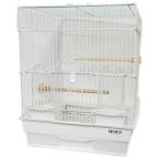  клетка для птиц клетка HOEI 35 угол пастель белый ( сборка размер 370x415x440mm) дополнение!