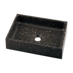 #CR-0056-GYkak большой прямоугольник умывальник ( tera zo серый ) CONRAZZO( темно синий rats .)