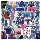 Poppy Playtime-50pcs  ハギーワギー ハロウィンステッカー シール 50枚セット  ポピープレイタイムのハギーワギー