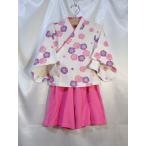 ☆PUFF2KIDS☆女子ベビー袴(はかま)セット♪(80/90cm)