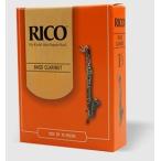 【送料無料】RICO 　 リコ  バスクラリネット リード リード  ( D'Addario ダダリオ ) ジャズプレーヤーにも人気！ 10枚入り