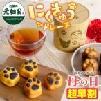 母の日 2026 ギフト プレゼント 早割 スイーツ マドレーヌ 肉球 お茶 紅茶 60代 70代 80代 ねこ にくきゅうマドレーヌ2種＆キャット缶(紅茶) ポイント利用 爆買