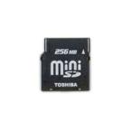  Toshiba miniSD карта 256MB < английская версия > SD-S2565R2W JAN конец номер 566435 письменная гарантия. не прилагается.