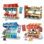 ブロック互換 レゴ 互換品 レゴたこ焼き屋台他4個セット レゴブロック LEGO クリスマス プレゼント 玩具 子供会 安全 知育玩具 想像力 創造力 運動能力