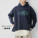  mica and ti-ruMICA&amp;DEAL ×Americana America -na хлопок обратная сторона шерсть Logo принт Parker 0125309273o женский 2025aw новый продукт [ купон объект ]