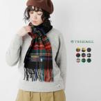 ツイードミル TWEEDMILL ストール マフラー チェック ラムズ ウール 25-190t