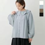 ヘブンリー heavenly  コットン ウォッシャー ブロードクロス フリルカラー ブラウス 2549092  レディース 2025aw新作【☆】