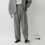 イナ ina  2wayストレッチ ストライプ 脇ボタン付 後ろゴム パンツ 255650 レディース  春夏 2026ss新作【☆】