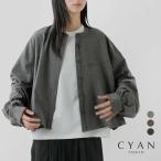 ショッピングTOKYO シアントーキョー CYAN TOKYO  ラウンドステッチ サーキュラ シャツ 507397 レディース  2025aw新作