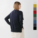 マオメイド mao made  やわらか コットン リブ ハイネック ニット プルオーバー 541108  レディース 2025aw新作