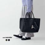 アンドワンダー and wander 防水 トートバッグ PE CO tote bag 574-5985224 ユニセックス【☆】