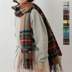 ツイードミル TWEEDMILL ラムズウール チェック ストール マフラー 大判 70-190wp レディース 2025aw新作