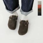 BIRKENSTOCK ビルケンシュトック スエード ストラップ フラット クロッグ サンダル BOSTON SHEARLING boston-shearling レディース【☆】