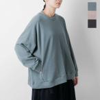 ショッピングドゥ ドゥルカマラ Dulcamara コットン カラー チップ ワイド SW トレーナー d225-t1085 レディース  2025aw新作