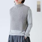 エヴァムエヴァ evam eva  ウール アルパカ アゼ ベスト e253k053  レディースサイズ・カラー交換初回無料 2025aw新作