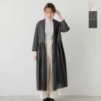 エヴァムエヴァ evam eva  コットン ギャザー ローブ e253t021  レディース