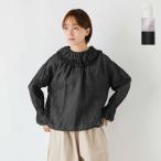ガーゼ Gauze# ラミーリネン アンティーク レース フリル 2way ブラウス ANTIQUE LACE FRILL 2WAY BLOUSE g1071 レディース 2025aw新作