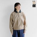 ショッピングフレッドペリー フレッド ペリー FRED PERRY コットン ハーフジップ ポロ スウェットシャツ ZIP NECK COLLAR SWEATSHIRT g1149  レディース 2025aw新作