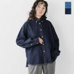 ショッピングジムフレックス ジムフレックス Gymphlex  ライトデニム ボタンダウン 長袖 シャツ gy-b0198sdm-25aw  レディース海外出荷不可 2025aw新作【☆】