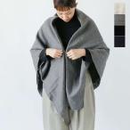 オネット Honnete ウォッシュド ウール ワイド ストール ho-25aw-ac1t  レディース 2025aw新作
