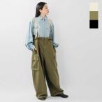 ジョンブル Johnbull コットン オーバーサイズ MIL サロペット jl253p09 レディース 2025aw新作