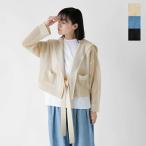 ショッピングボレロ enrica エンリカ 和紙 ブレンド メッシュ セーラーカラー ボレロ knit183  レディース 2024ss新作