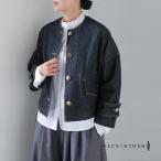 マッキントッシュ  MACKINTOSH ハンビー ノーカラー ショート デニム ジャケット l261nd1004bgalt レディース  春夏 アウター 2026ss新作 2/25UP 爆買