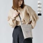 【クーポン対象】メアリオルターナ MARY AL TERNA コットン メッシュ ショルダーバッグ GAP ma5124bg-45 レディース 2025ss新作