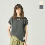 【30%OFF】カーキ kha_ki コットン天竺 ピグメントダイ ダメージ&ペイント Tシャツ DAMAGE & PAINT TEE mil25scs3456 レディース【3こ1】